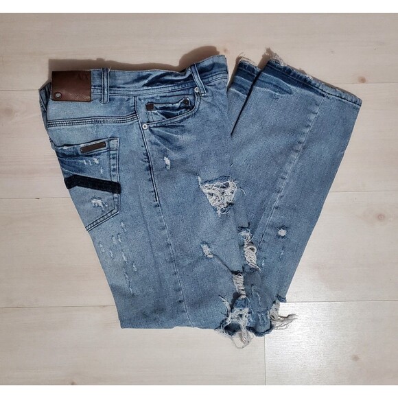 Armani Exchange Other - Armani Exchange AX Distressed Denim Jeans Mens Size 30S Grunge Y2K Streetwear